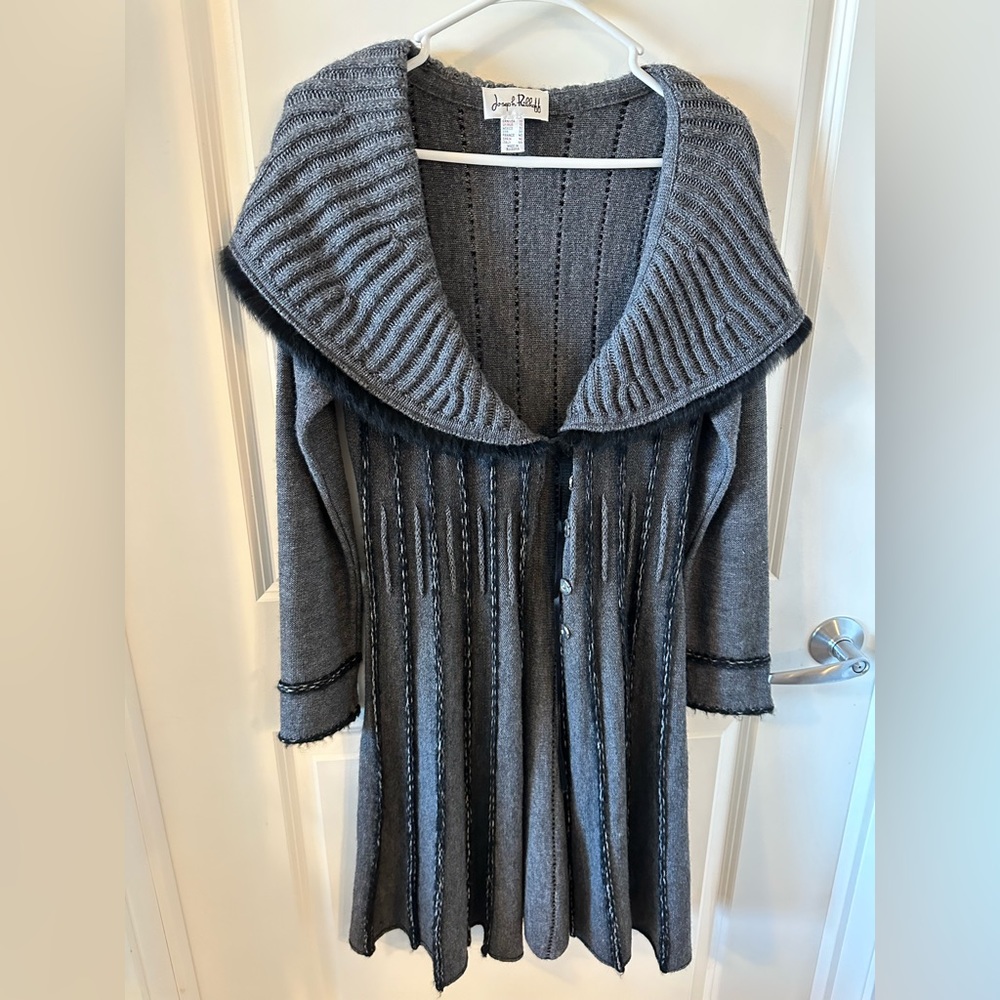 NWOTs Joseph Ribkoff Sz 10 Sweater Jacket